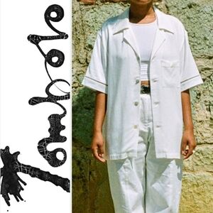 Tombolo Cabrisa White Button Down Shirt 